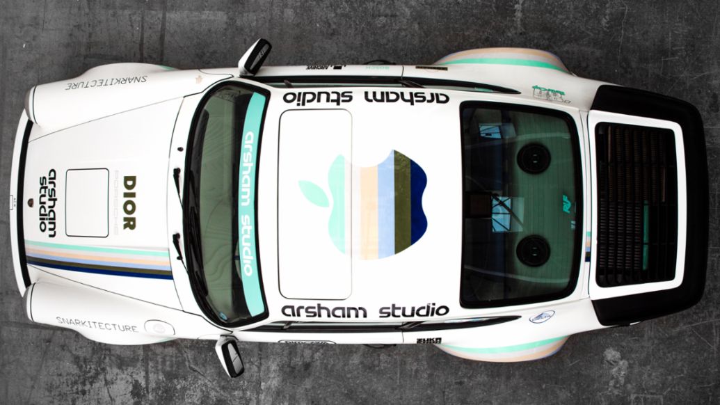 Daniel Arsham verewigt seine Lebensgeschichte in einem 911 Turbo 